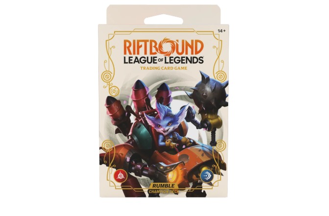 Riftbound: League of Legends TCG Spiritforged Champion Deck: Rumble