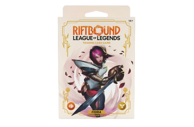 Riftbound: League of Legends TCG Spiritforged Champion Deck: Fiora