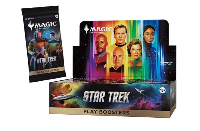 Magic: The Gathering | Star Trek Play Booster Display